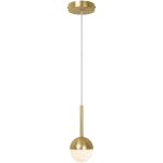 Nordlux Contina Suspension Luminaire Métal Laiton | Convient pour 1x G9