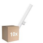 Lot 10x Osram LEDinestra HD Lumièreing S14d 3W 275lm - 927 Blanc Très Chaud | Meilleur Rendu Des Couleurs - Dimmable - Équivalent 27W