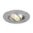SLV New Tria 75 XL Spot Aluminium Gris Rond | Diamètre 75mm - Convient pour 1x GU10 