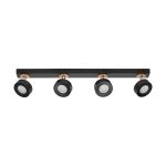 Ledvance LED Decor Spot Pluto Staal Zwart 19.2W 1250lm - 830 Warm Wit