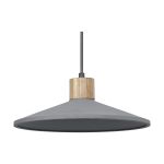 Ledvance Decor Beton/Staal/Hout Pendelarmatuur 320 Donker Grijs | Geschikt voor E27