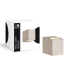 D'Lite Wandlamp Vrebos Metaal Beige | Geschikt voor 1x GU10 