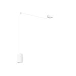 Emibig Hanglamp Traker Staal Wit | Geschikt voor 1x GU10 - Max 10W