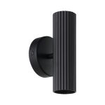 Eglo Wandlamp Portillo Staal Zwart | Geschikt voor 2x GU10