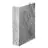 Nordlux Fold 10 Wandlamp  Staal Zilver Up & Down 10.4W 225lm - 830 Warm Wit