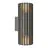 Nordlux Aludra Wandlamp Seaside Antraciet Up & Down | Geschikt voor 2x E27