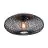 Good&Mojo Plafondlamp Cango Bamboe Zwart | Geschikt voor 1x E27 