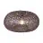 Good&Mojo Plafondlamp Arizona Rattan Burgundy S | Geschikt voor 1x E27 