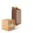 Voordeelpak 10x Nordlux Nico Wandlamp Aluminium Roestig Up & Down | Geschikt voor 2x GU10