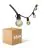 D'Lite LED Prikkabel Sparkl 15m 4W 250lm - 827 Zeer Warm Wit | IP44 - 5x Koppelbaar