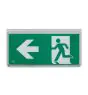 Ansell Dubbelzijdig Bord Pijl links en rechts voor LED Nooduitgang bord Eagle 3-in-1