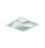 Philips LED Downlight LuxSpace Vierkant DN572B 10.3W 1350lm 80D - 840 Koel Wit | 214mm - Aluminium Reflector