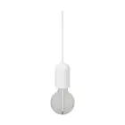 Ledvance Vintage 1906 Pendulum Rond Gips Wit | Geschikt voor E27