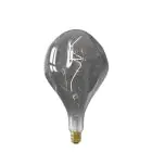 Calex XXL Organic Evo Titanium LED E27 Filament 6W 90lm- 818 Zeer Warm Wit | Dimbaar