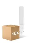 Voordeelpak 10x Noxion Lucent PL-S LED 4.3W - 827 Zeer Warm Wit | 2-Pin - Vervangt 9W