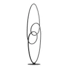 Eglo Vloerlamp Gianella Staal Zwart 38W 4400lm - 830 Warm Wit