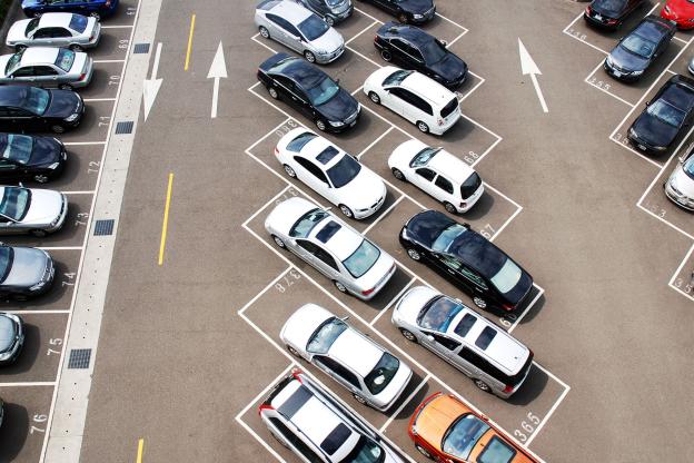 LED verlichting voor parkeerplaatsen