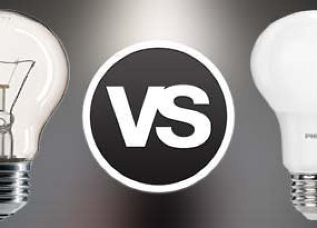 Wat zijn de verschillen tussen een gloeilamp en een LED lamp?